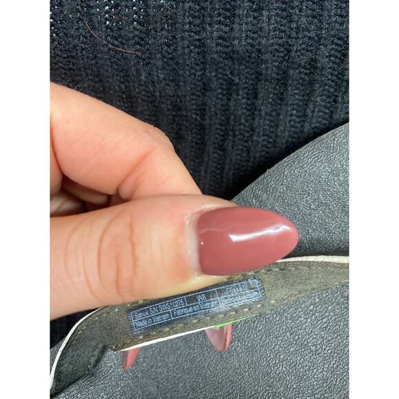 Sanuk Women's Black Summer Flipflops W8 - Picture 4 of 4